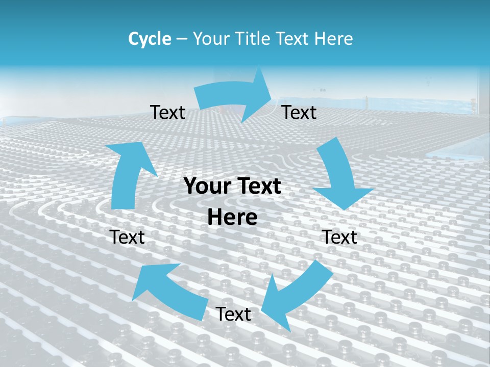 Sea Calm Senior PowerPoint Template