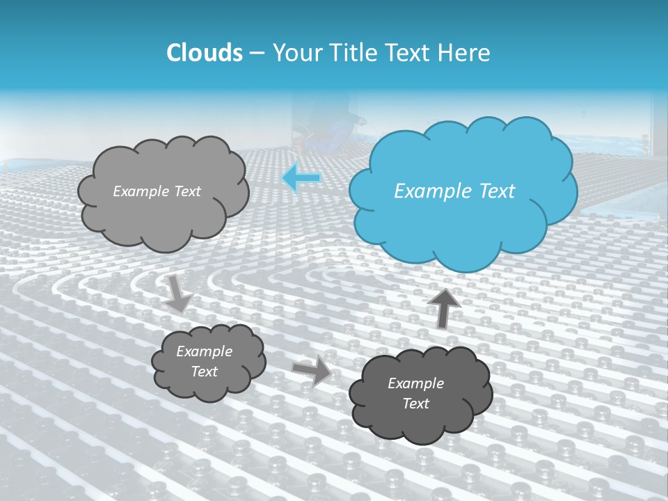 Sea Calm Senior PowerPoint Template