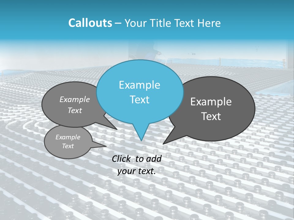 Sea Calm Senior PowerPoint Template