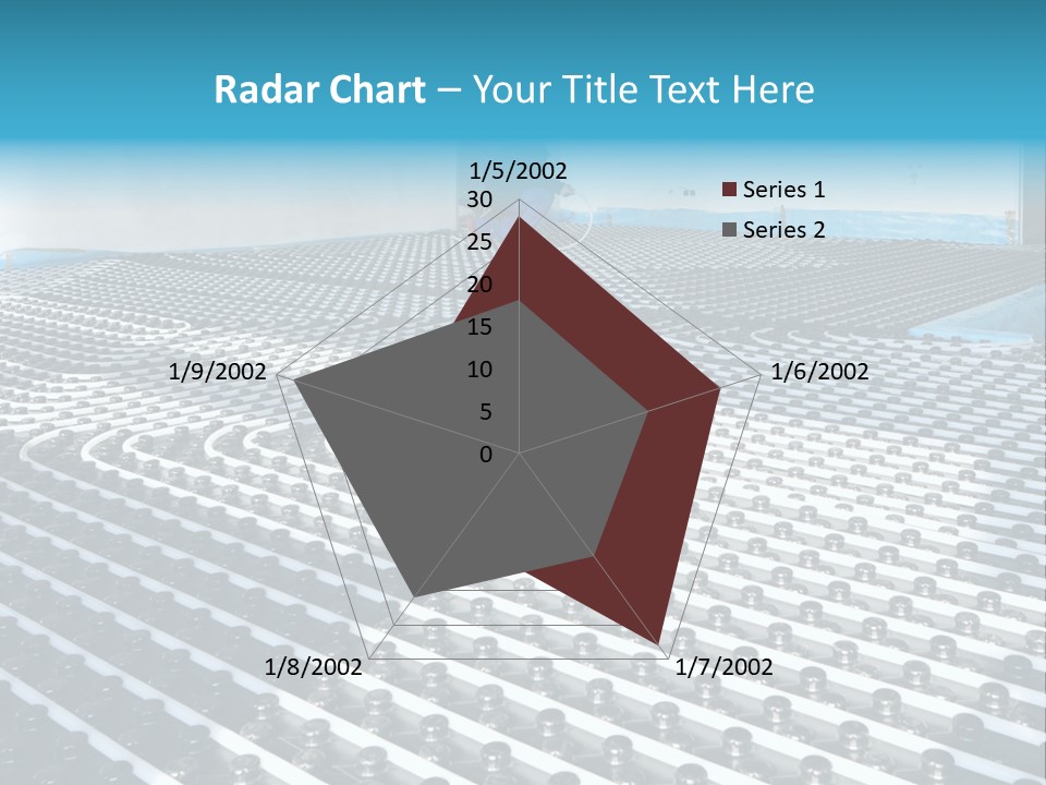Sea Calm Senior PowerPoint Template