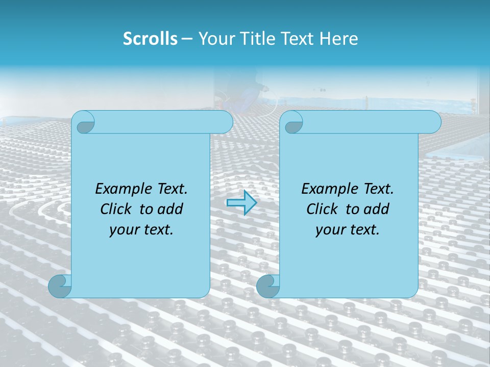 Sea Calm Senior PowerPoint Template