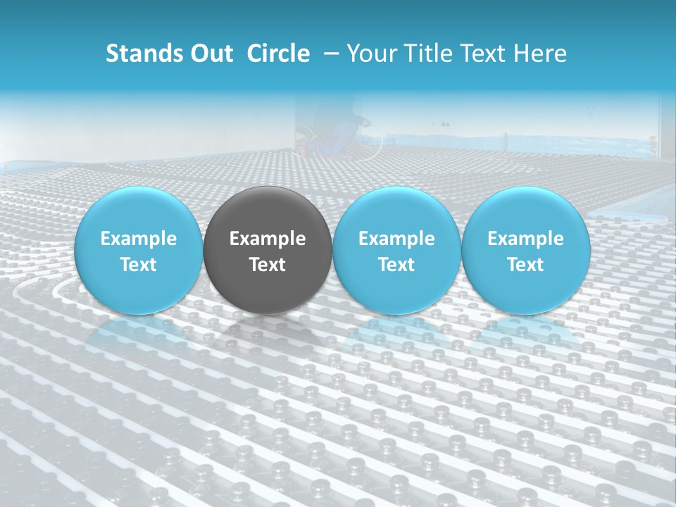 Sea Calm Senior PowerPoint Template