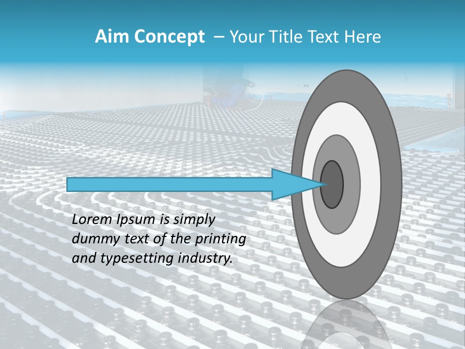 Sea Calm Senior PowerPoint Template