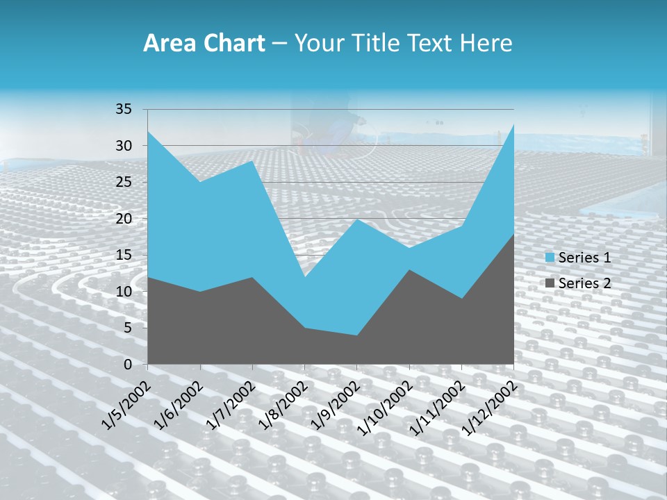 Sea Calm Senior PowerPoint Template