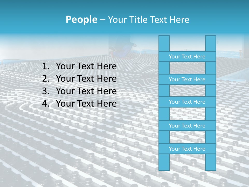 Sea Calm Senior PowerPoint Template