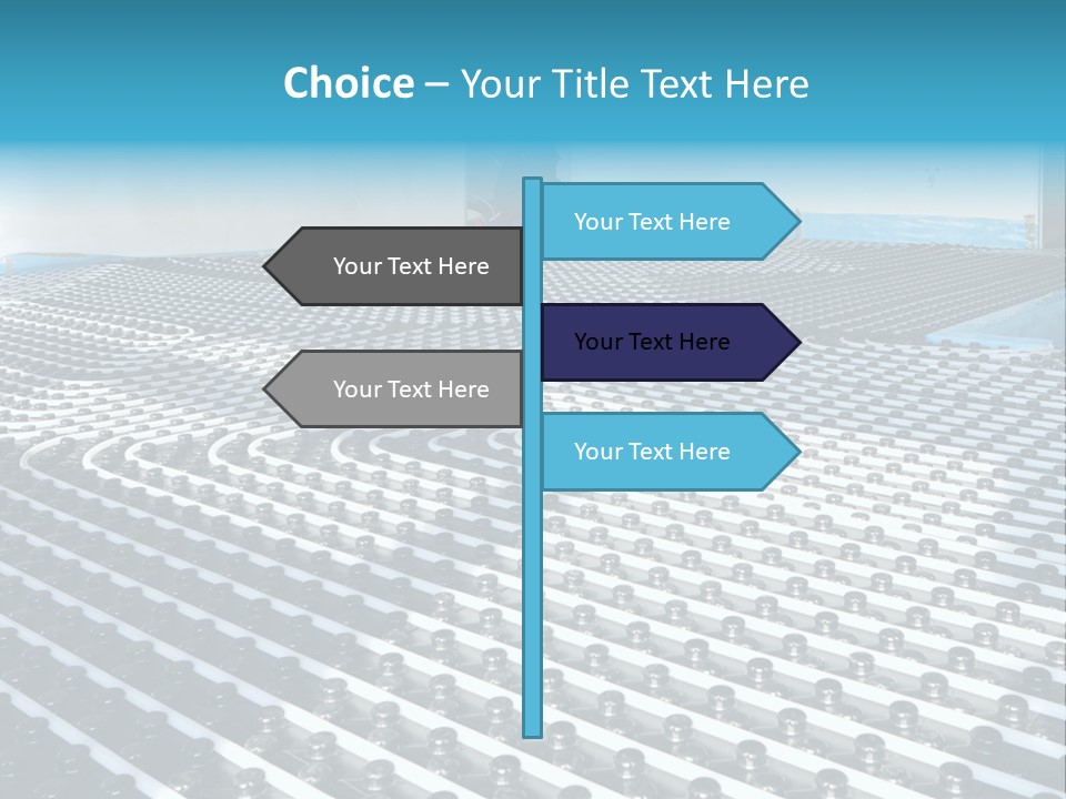 Sea Calm Senior PowerPoint Template