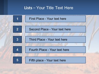 Ocean Coast White PowerPoint Template