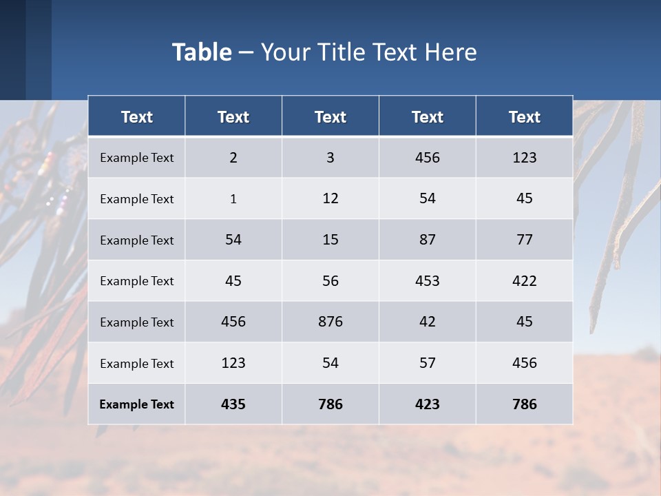 Ocean Coast White PowerPoint Template