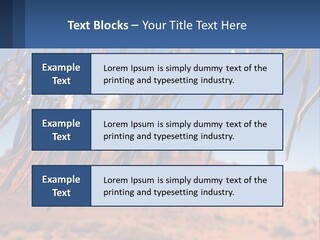 Ocean Coast White PowerPoint Template