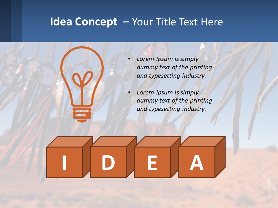 Ocean Coast White PowerPoint Template