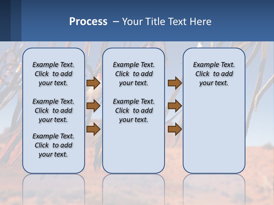 Ocean Coast White PowerPoint Template