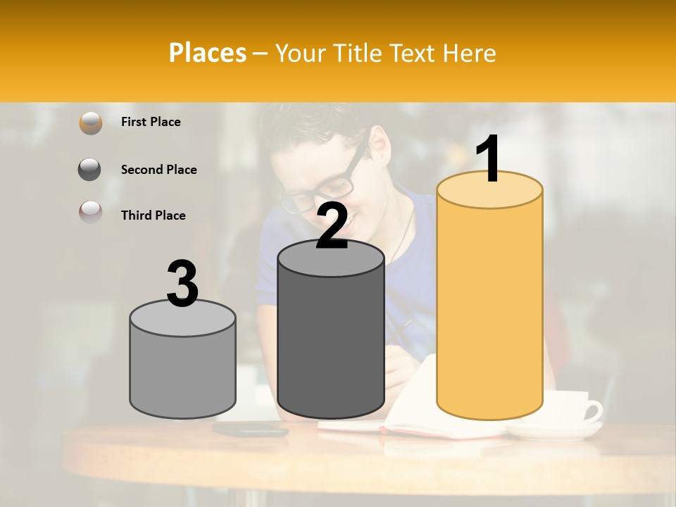 Life Sunset Peaceful PowerPoint Template