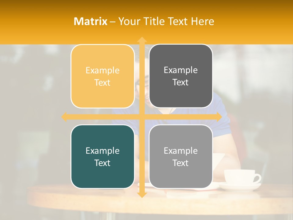 Life Sunset Peaceful PowerPoint Template