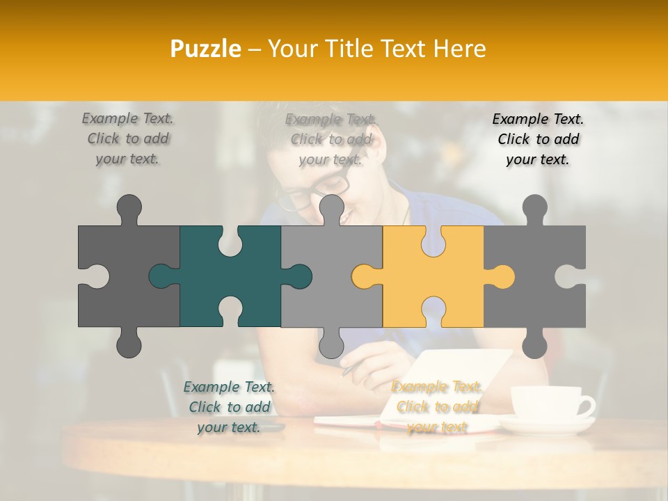 Life Sunset Peaceful PowerPoint Template