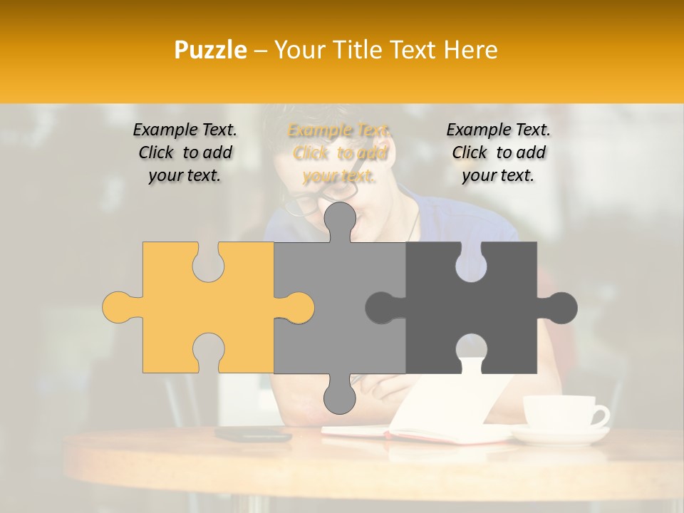 Life Sunset Peaceful PowerPoint Template