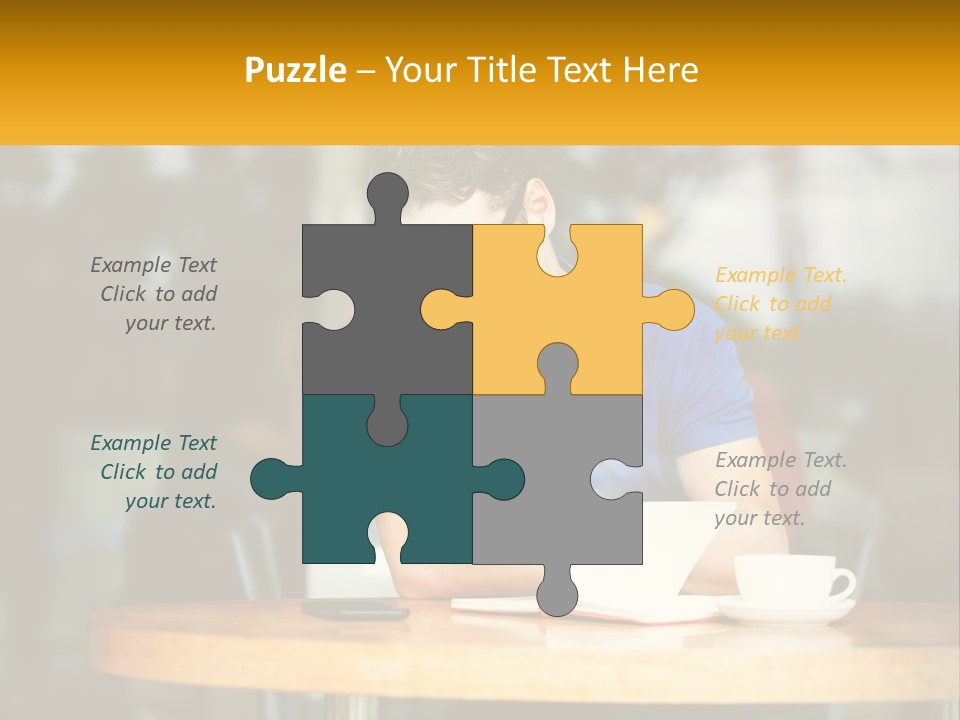 Life Sunset Peaceful PowerPoint Template