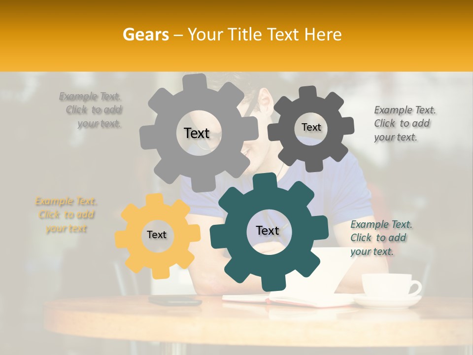 Life Sunset Peaceful PowerPoint Template