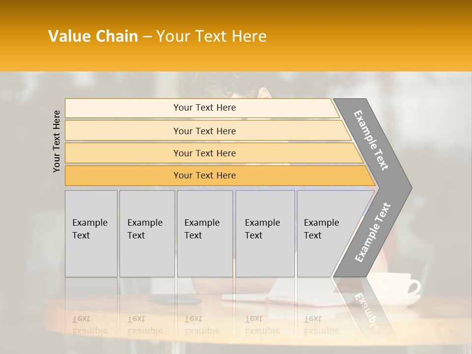 Life Sunset Peaceful PowerPoint Template