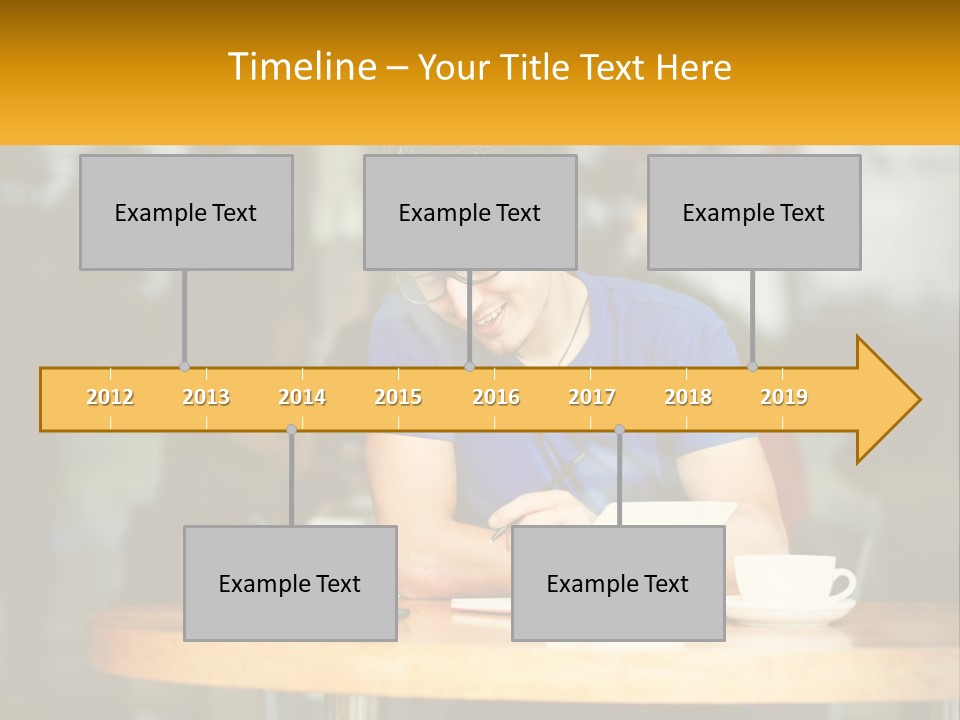Life Sunset Peaceful PowerPoint Template