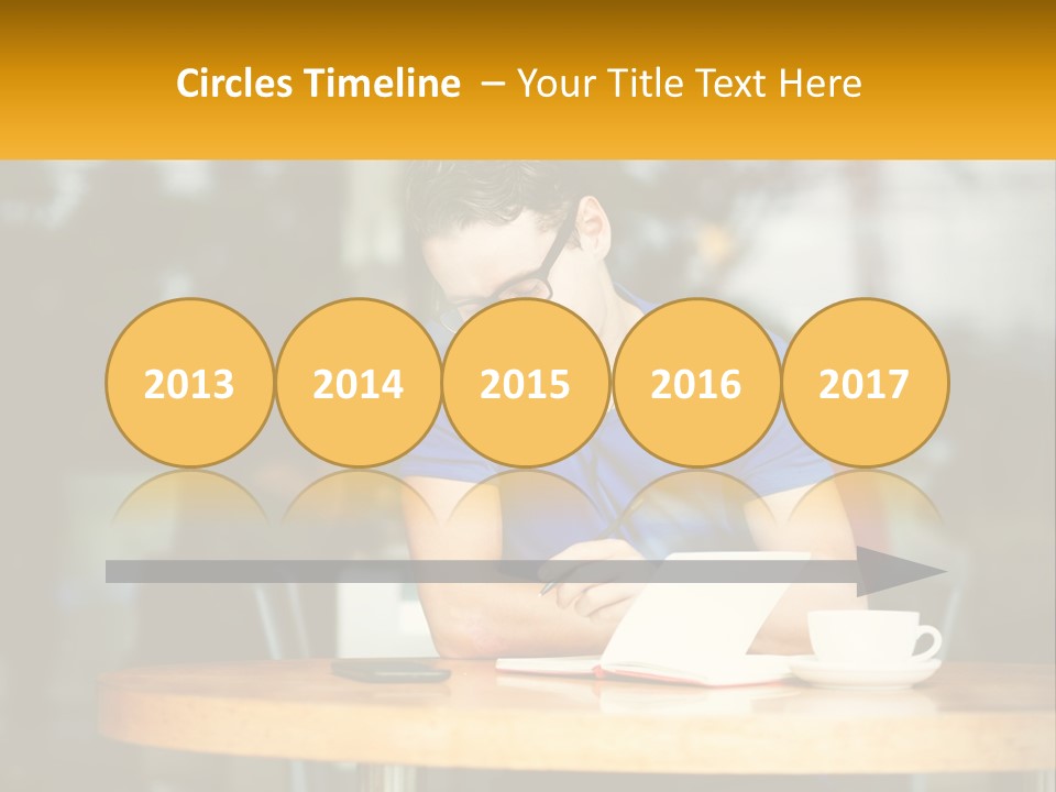 Life Sunset Peaceful PowerPoint Template