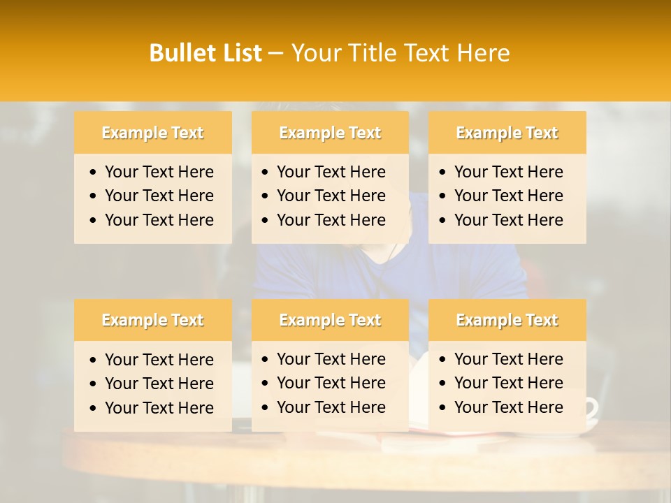 Life Sunset Peaceful PowerPoint Template