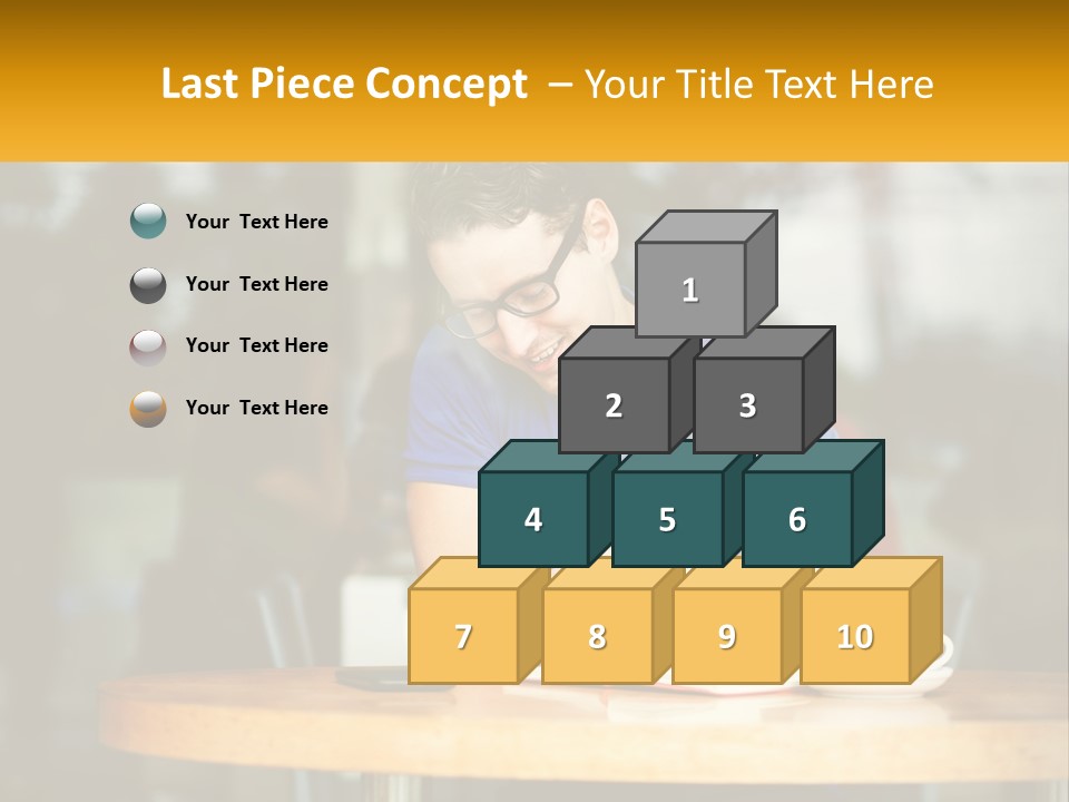 Life Sunset Peaceful PowerPoint Template