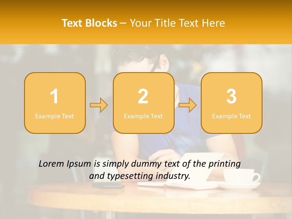 Life Sunset Peaceful PowerPoint Template