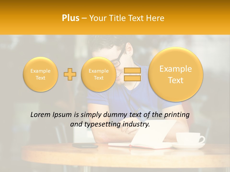 Life Sunset Peaceful PowerPoint Template