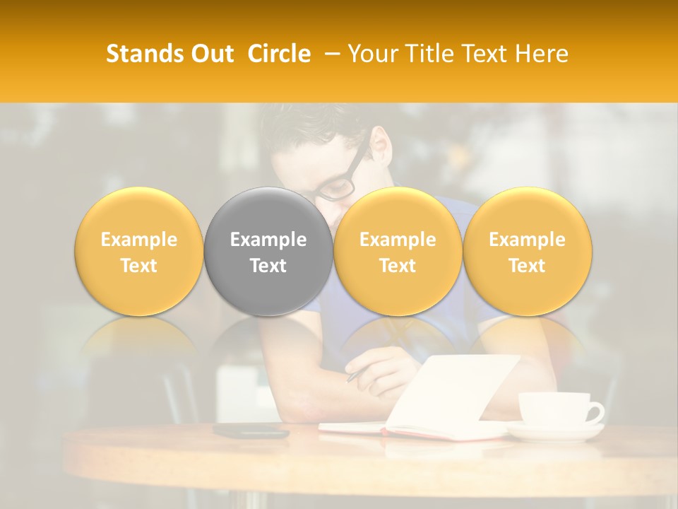 Life Sunset Peaceful PowerPoint Template