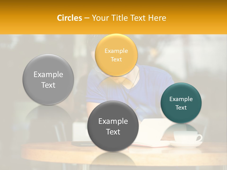 Life Sunset Peaceful PowerPoint Template