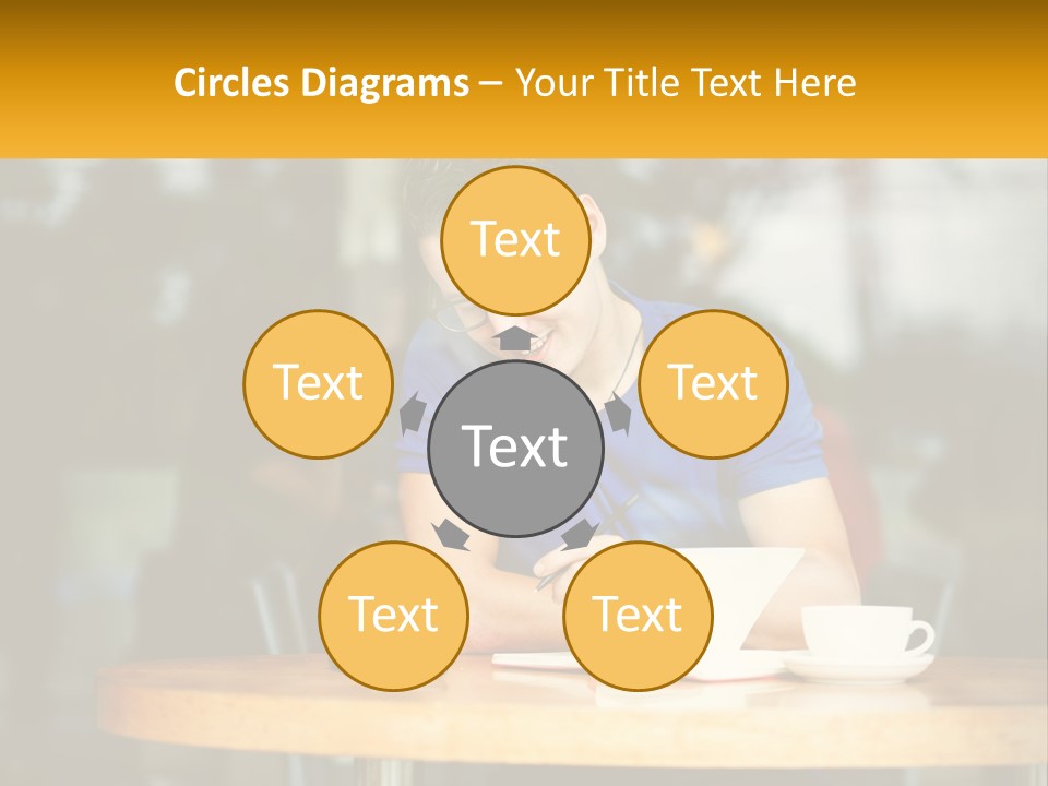 Life Sunset Peaceful PowerPoint Template