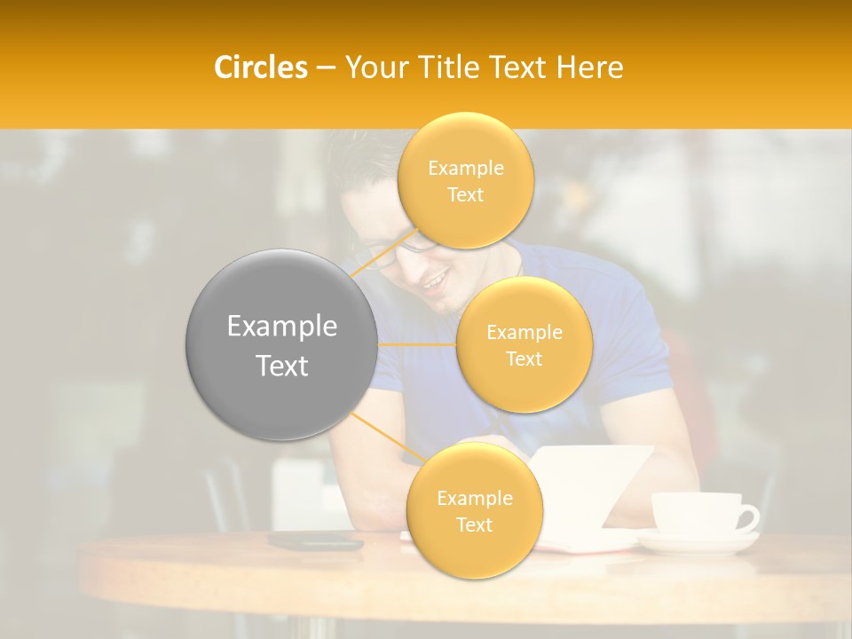 Life Sunset Peaceful PowerPoint Template