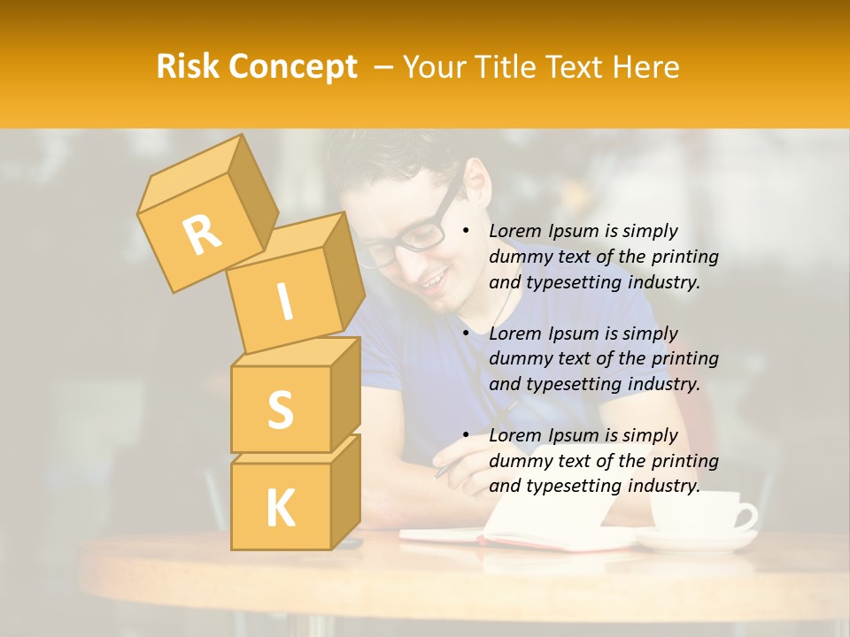 Life Sunset Peaceful PowerPoint Template