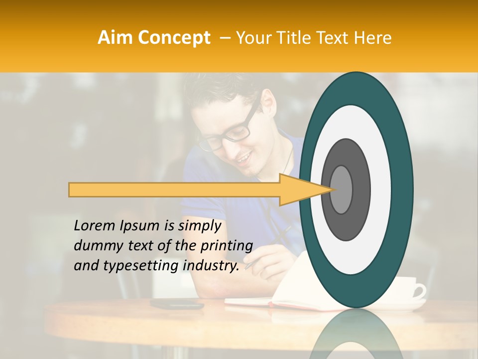 Life Sunset Peaceful PowerPoint Template