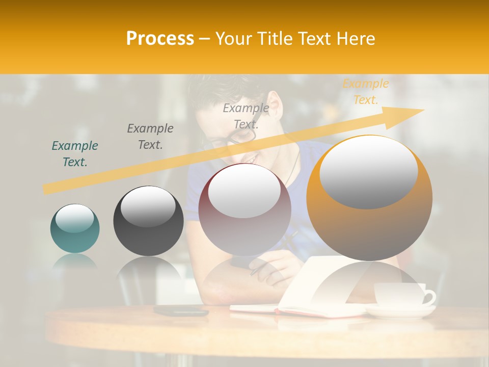 Life Sunset Peaceful PowerPoint Template