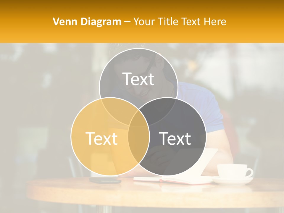 Life Sunset Peaceful PowerPoint Template