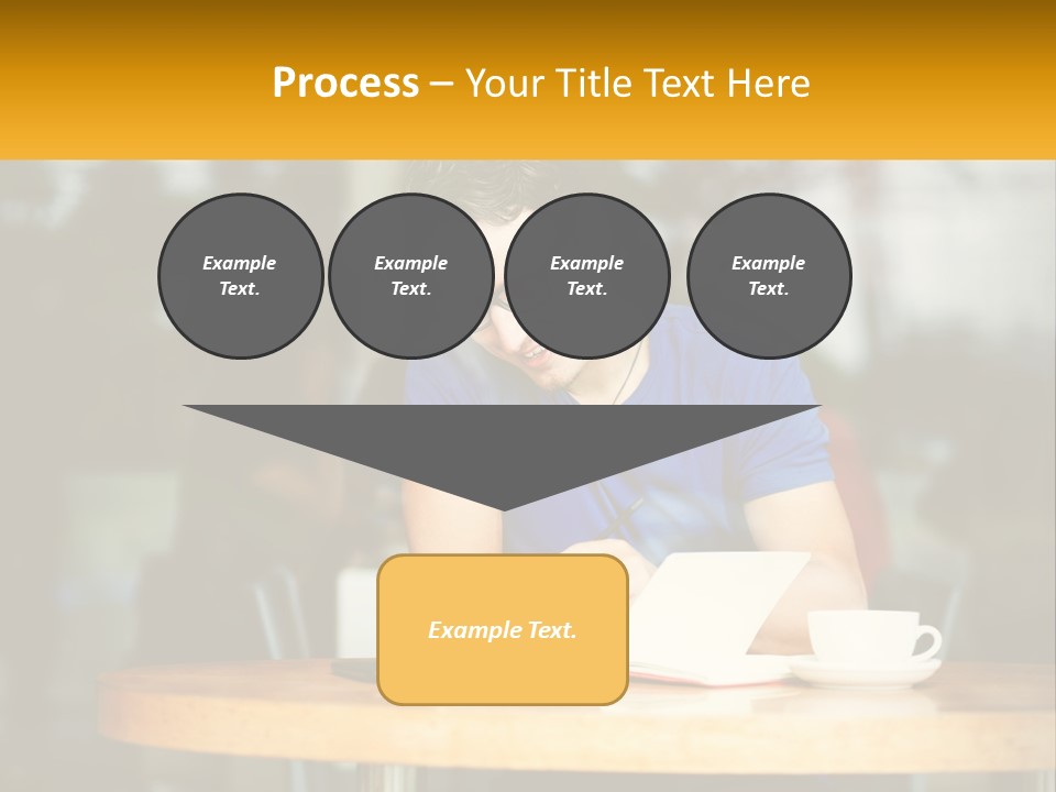 Life Sunset Peaceful PowerPoint Template