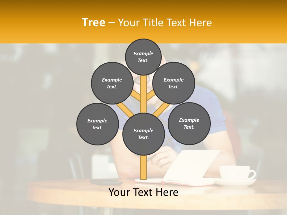 Life Sunset Peaceful PowerPoint Template