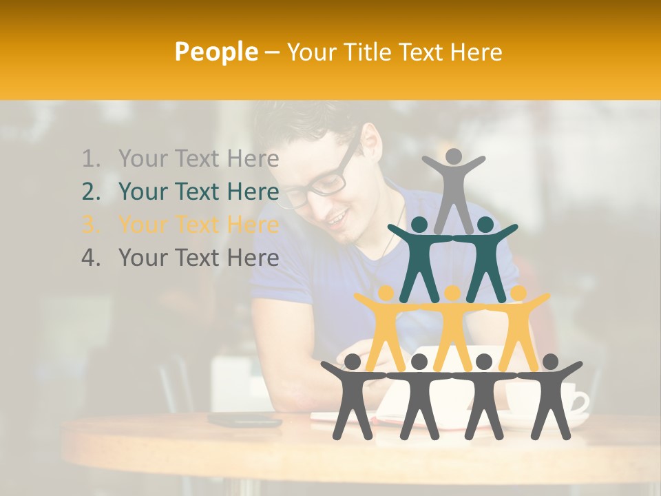 Life Sunset Peaceful PowerPoint Template