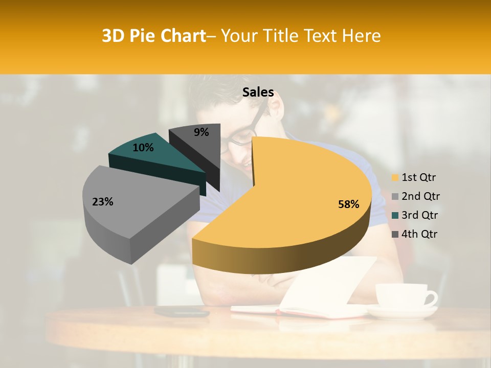 Life Sunset Peaceful PowerPoint Template