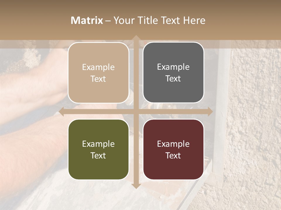 Life Parent Older PowerPoint Template