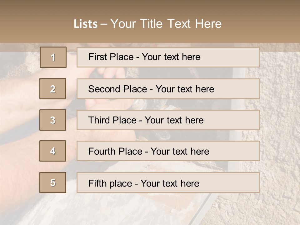 Life Parent Older PowerPoint Template