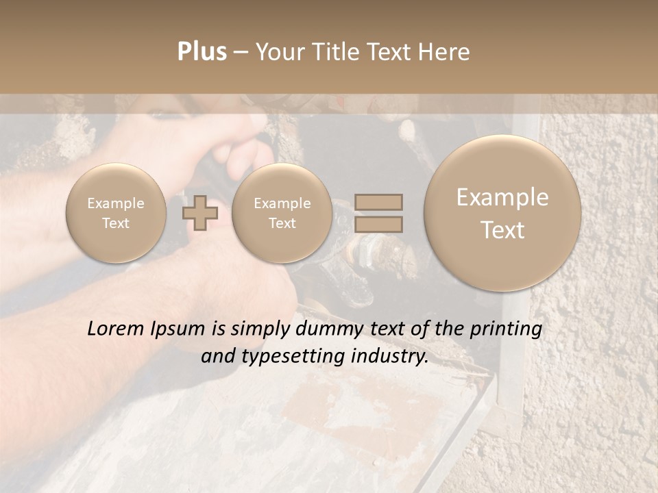 Life Parent Older PowerPoint Template