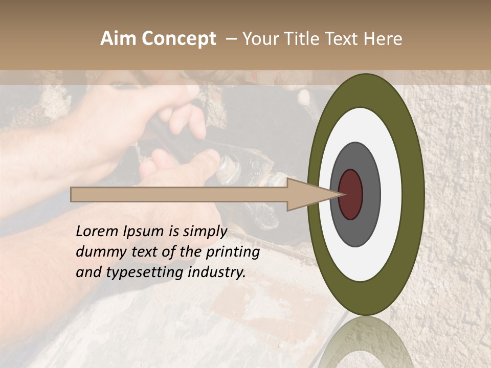 Life Parent Older PowerPoint Template