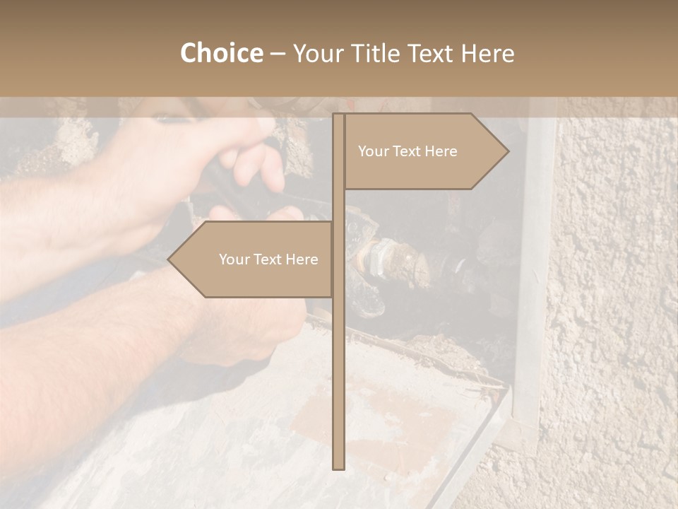 Life Parent Older PowerPoint Template