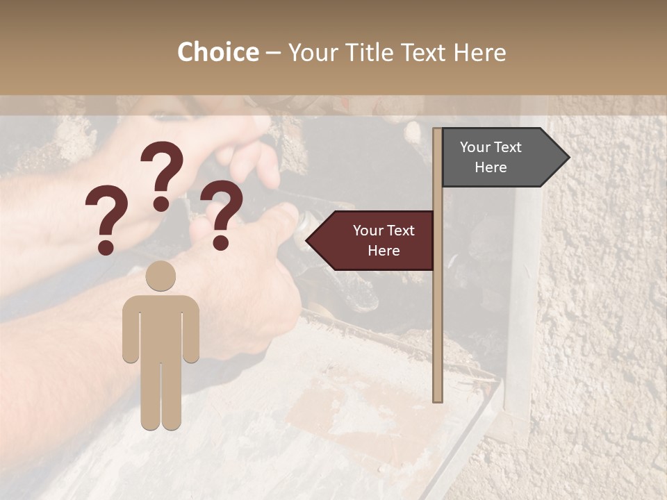 Life Parent Older PowerPoint Template