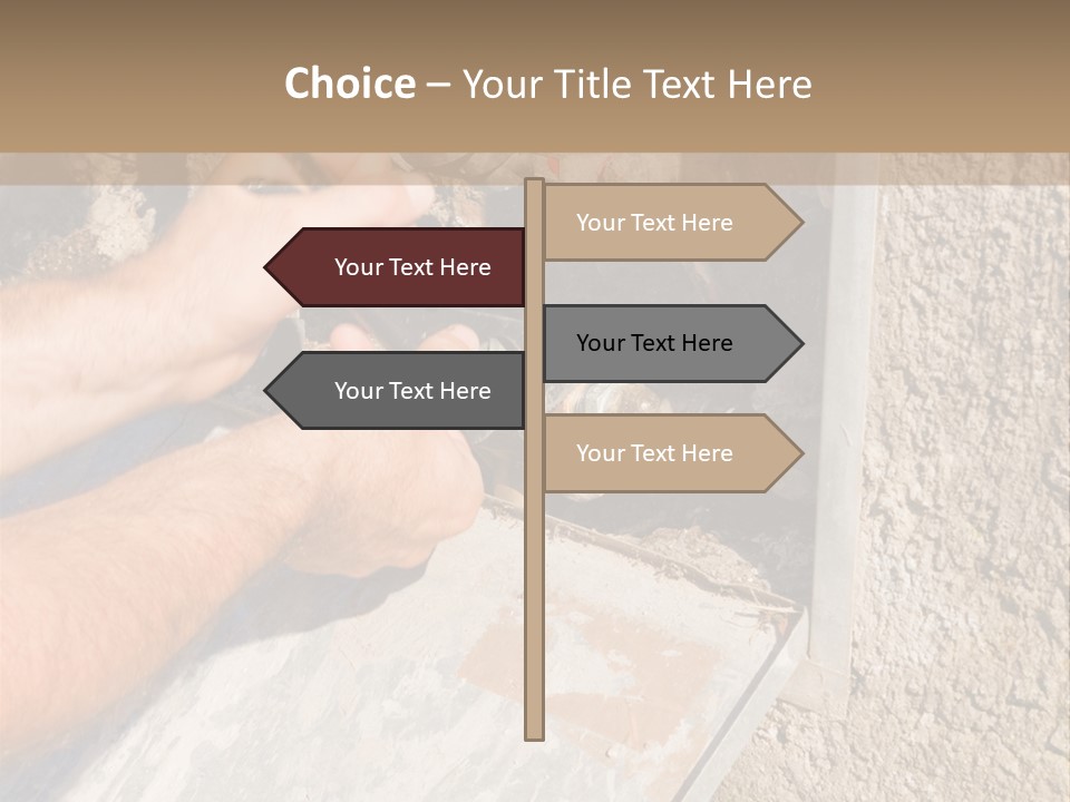 Life Parent Older PowerPoint Template