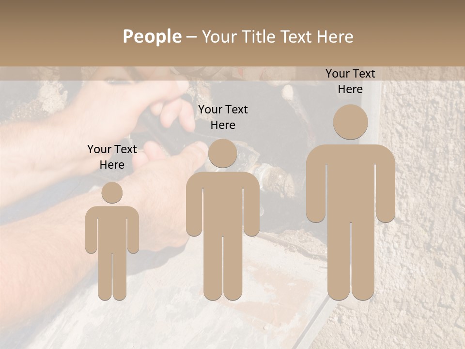 Life Parent Older PowerPoint Template