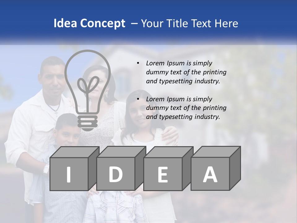 Life Old Parent PowerPoint Template