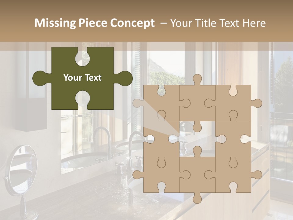 Wellness Mother Water PowerPoint Template